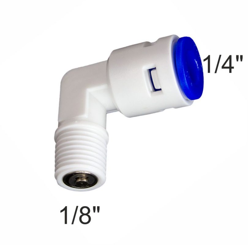 Коляно CV-KP14GZ18 с възвратен клапан от неръждаема стомана