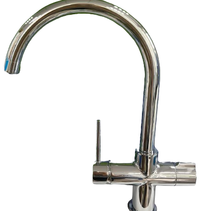 Кухненски смесител четирипътен хром